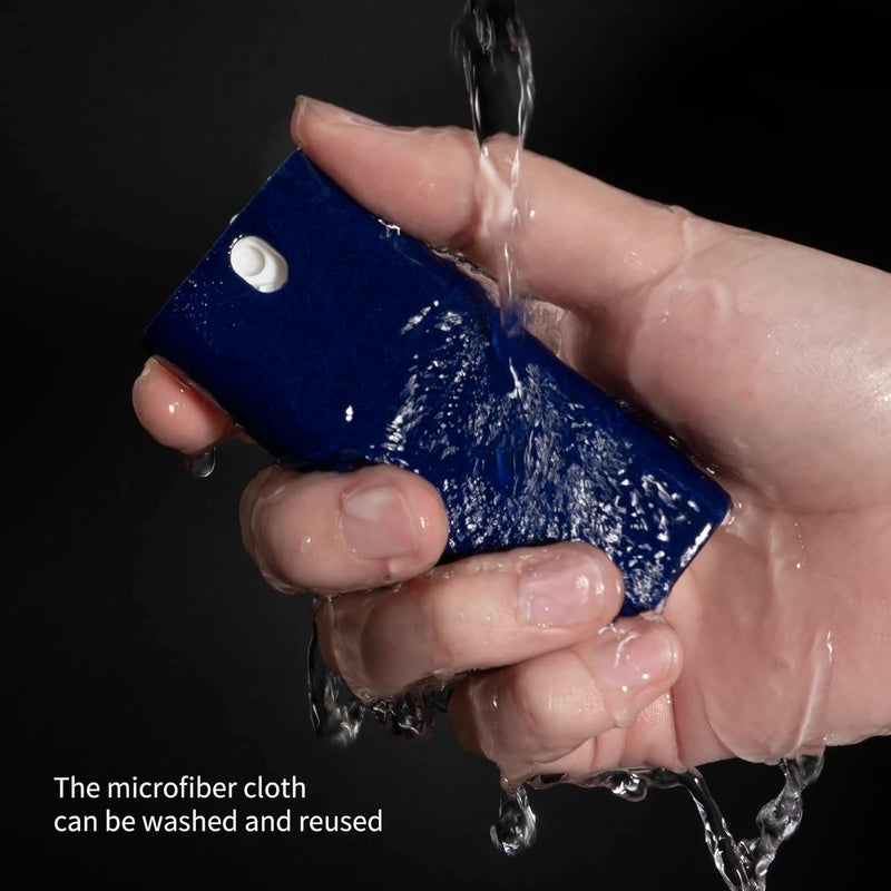 CLICK CLEAN Touchscreen Mist Cleaner, Screen Cleaner, All in One Screen Cleaner Spray with Microfiber and Phone Stand for All Phones, Laptop and Tablet Screens (Dark Blue) - Image 5